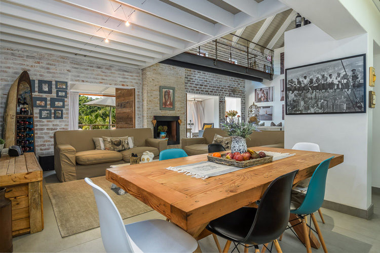 Salon moderne — exemple de visite virtuelle immobilière au Québec