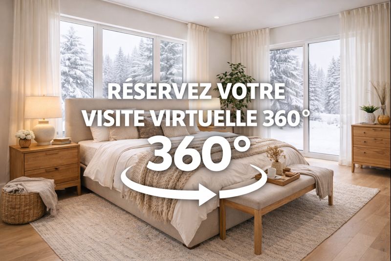 Maison moderne — exemple de mise en valeur immobilière par visite virtuelle